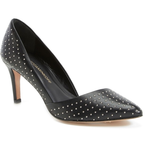 Rebeccca Minkoff Studded "Brie" Heels - Picture 1 of 6